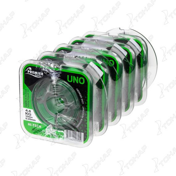 Леска UNO 0,20mm/100m Green Nylon (PR-U-G-020-100) Premier Fishing
