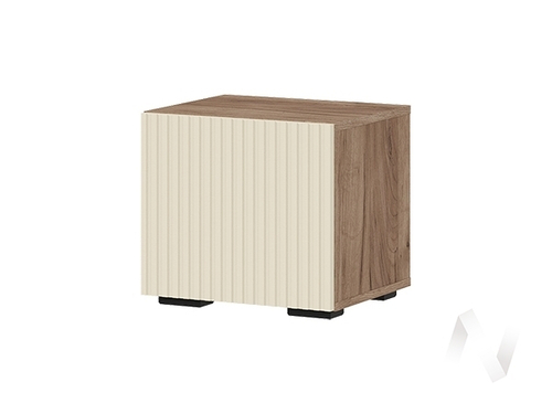 Тумба прикроватная ТБ 01 МС Соната (дуб крафт табачный/кашемир)