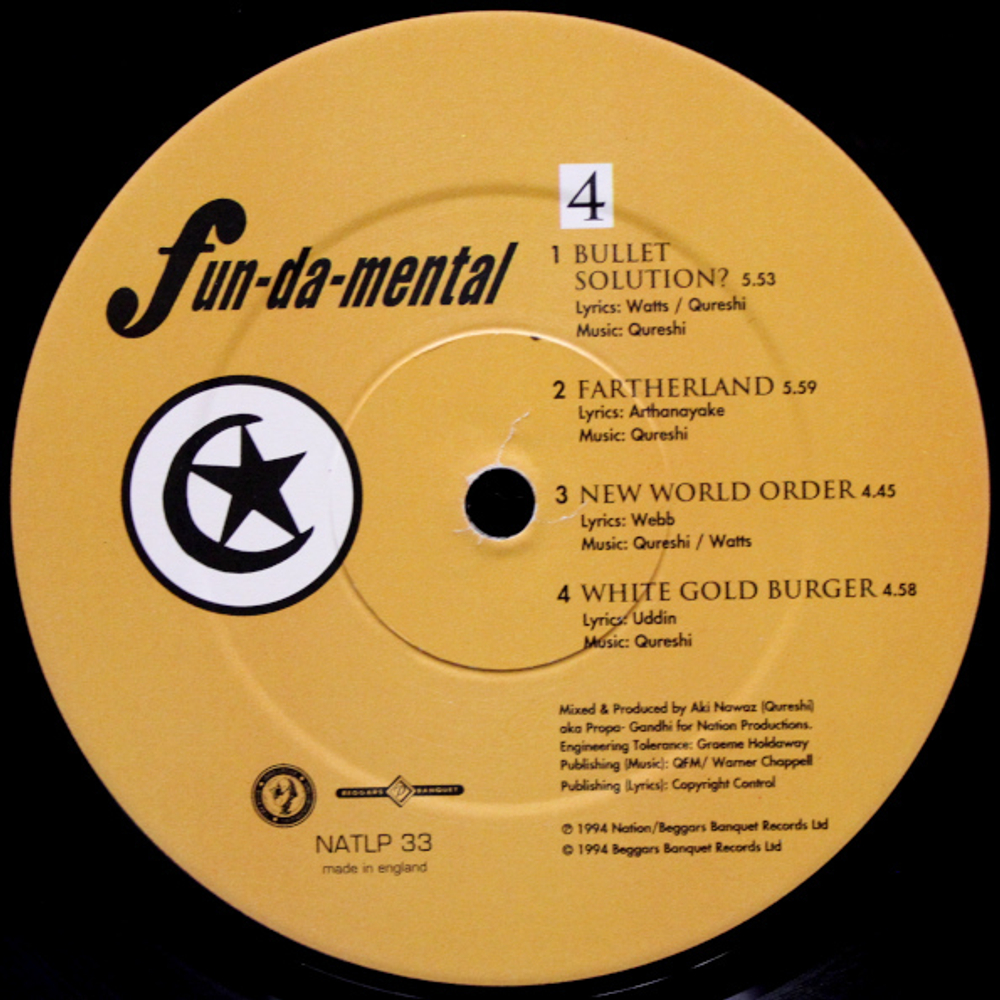 Fun-Da-Mental / Seize The Time (2LP)