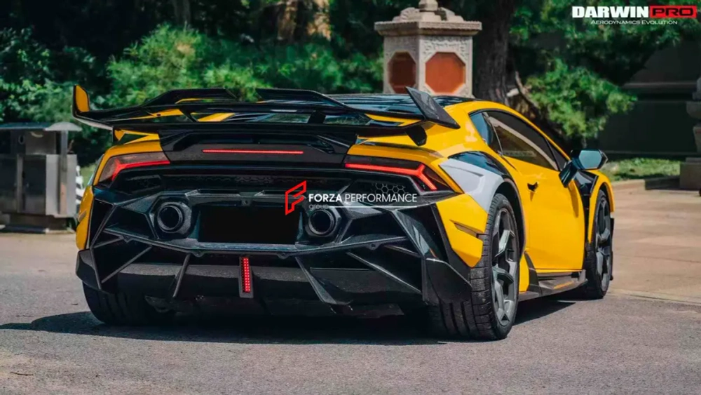 Широкий карбоновый обвес для Lamborghini Huracan LP610 LP580 Evo 2015-2025 Ламборгини Хуракан