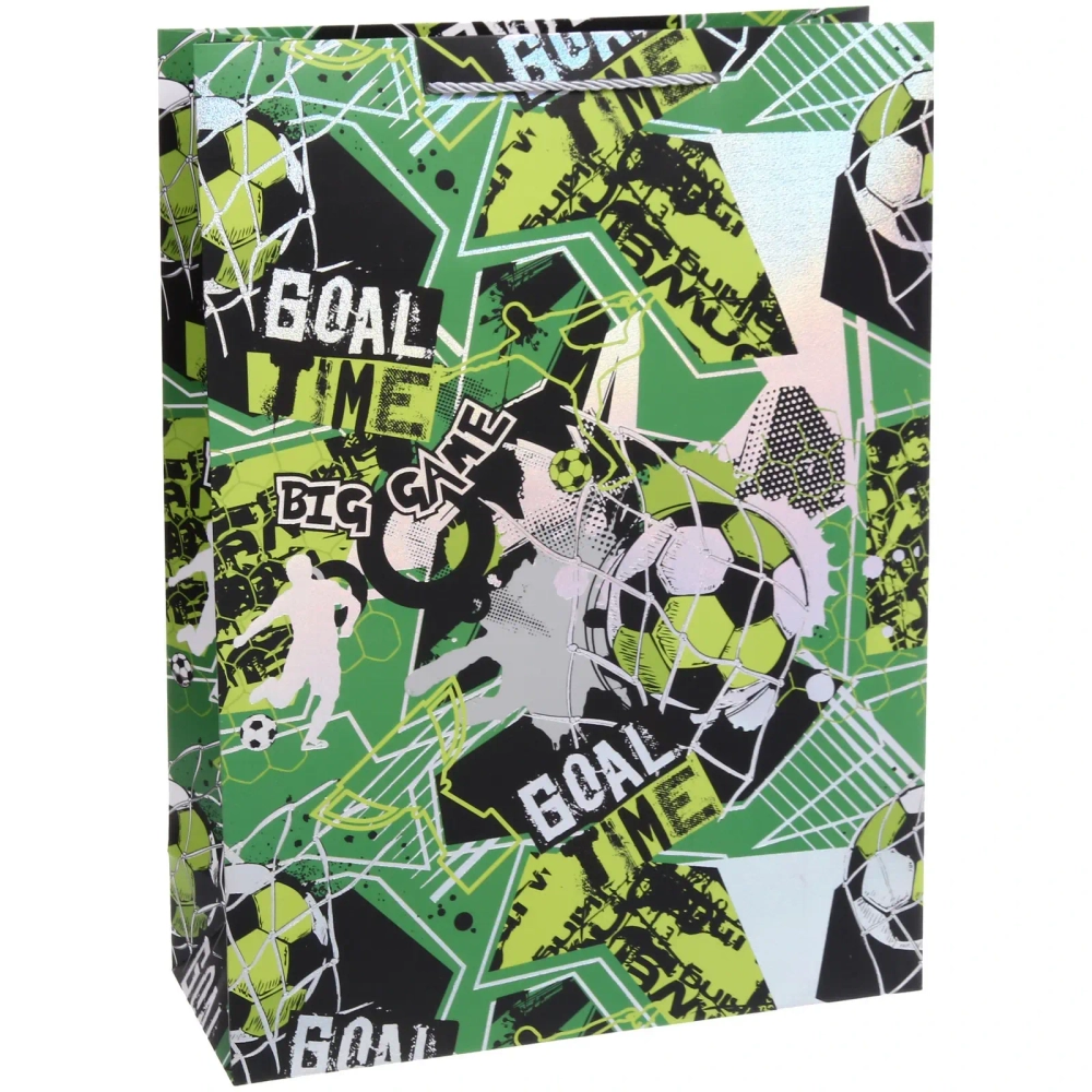 Пакет подарочный «GOAL» 31*42*12 см