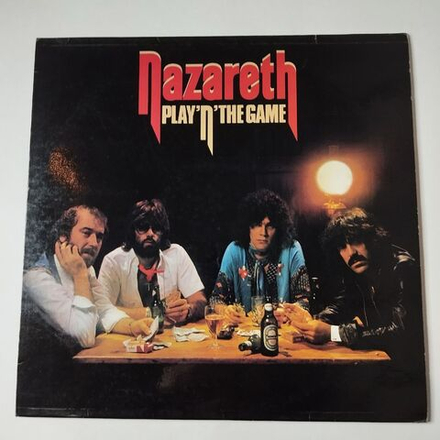 Винтажная виниловая пластинка LP Nazareth Play N The Game (France 1976)