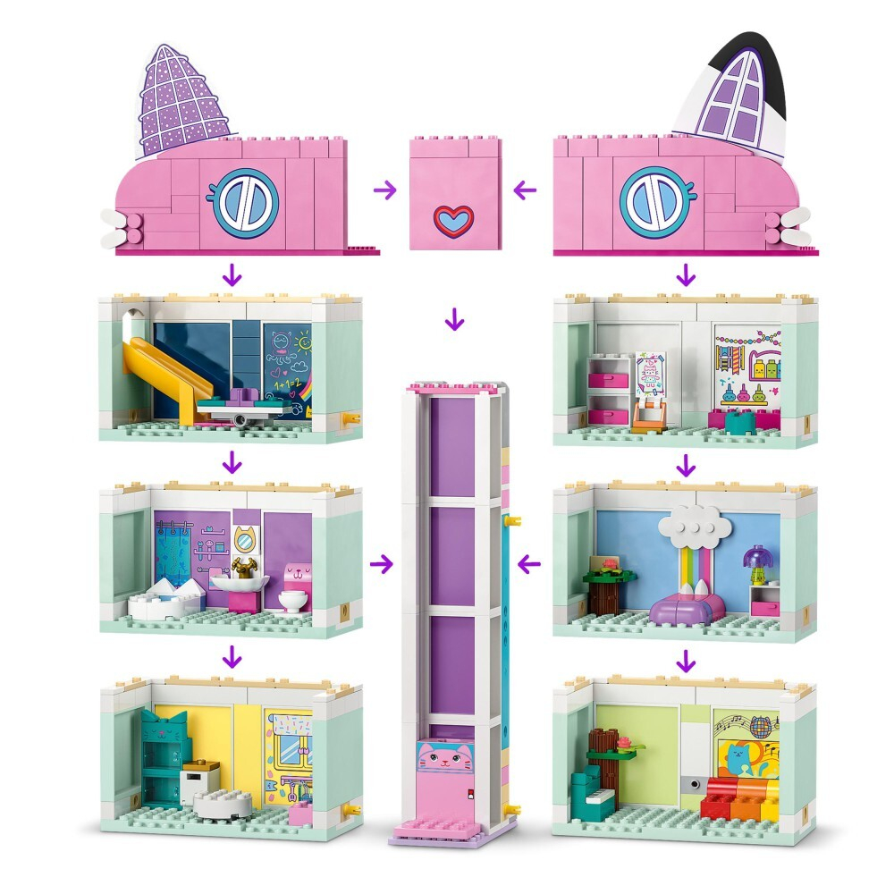 LEGO Кошачий домик Габи - Кошачий домик Габи 10788