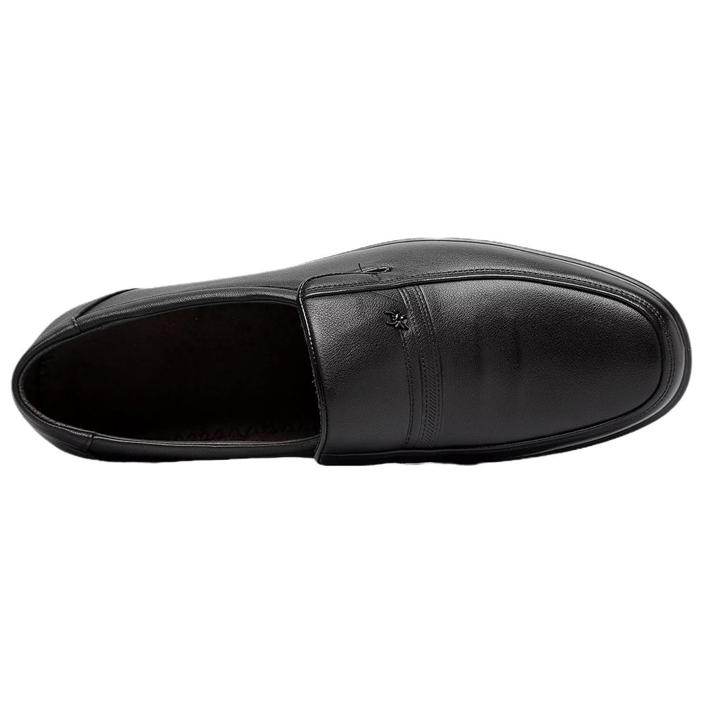 Spider King Cow Leather Casual Shoes Men"s Black