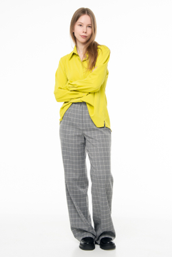 Брюки женские 02, клетка #406Кн0202