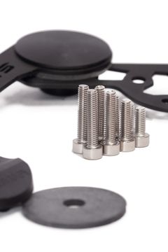 Держатель видеокамеры на арбалет Salvimar двухсоставной из алюминия черный