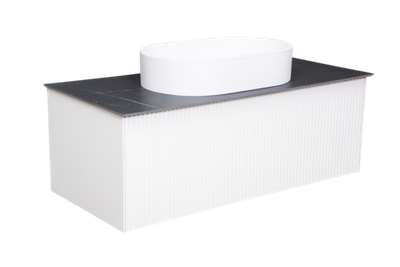 Тумба под раковину La Fenice Terra Bianca белый 100 FNC-01-TER-B-100