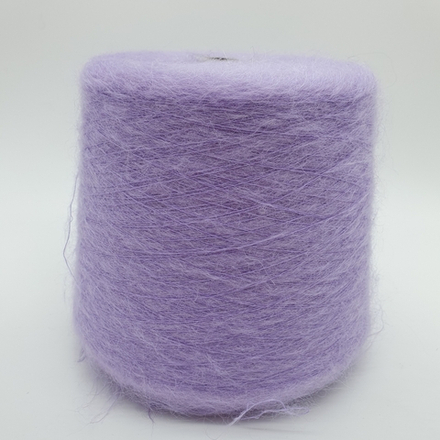 Пряжа Ilaria Aurora (67% кидмохер, 5% меринос, 28% па) 1000м/100гр, глициния
