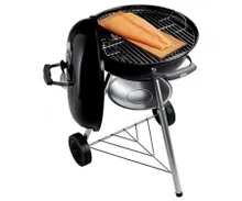 Угольный гриль Weber Compact Kettle, 47 см, чёрный