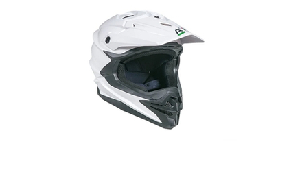 Шлем кроссовый AiM JK803 White Glossy, M