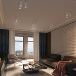 370758 OVER NT21 244 белый Светильник накладной IP20 GU10 50W 220V MAIS