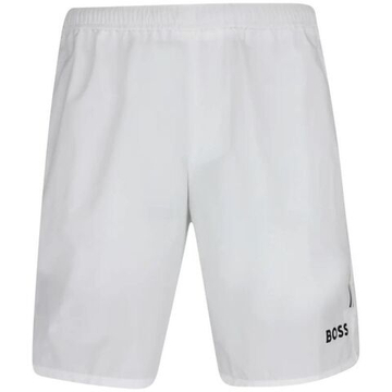 Мужские теннисные шорты BOSS Score TOC 9 inch Active Tennis With Four-Way Stretch - белый