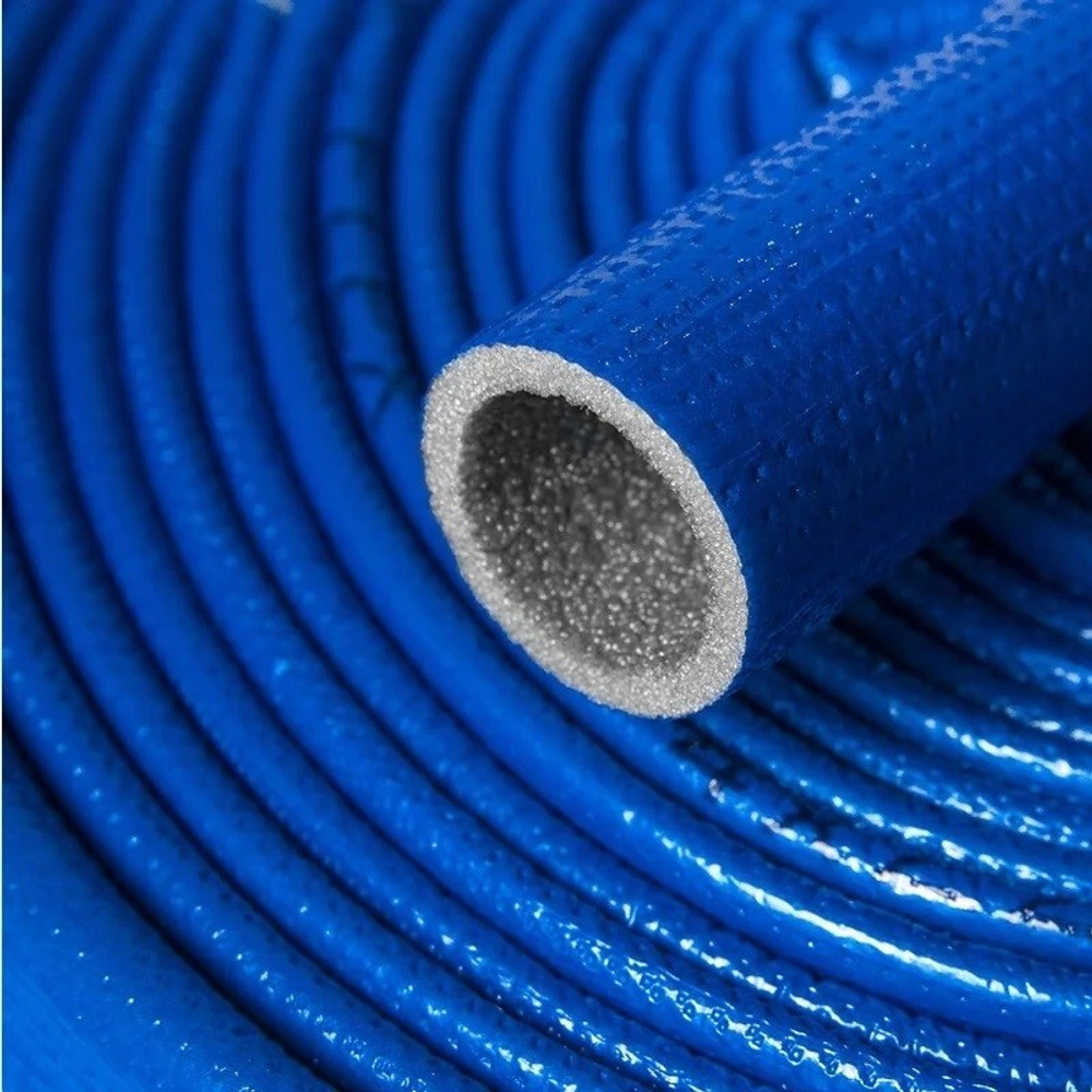 Изоляция для труб из вспененного полиэтилена K-Flex PE COMPACT BLUE/RED