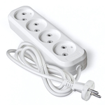 Удлинитель 4гнезда 5м с заземлением ПВС 2200Вт 3x0.75мм² Эра (20)