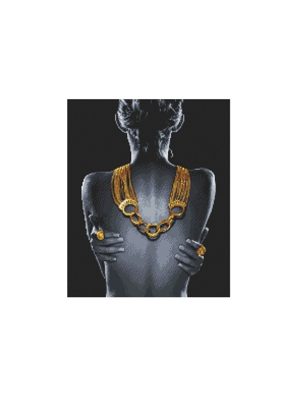 Картина мозаикой 40х50 БЕЗУПРЕЧНАЯ (квадр. эл-ты) (20 цветов)