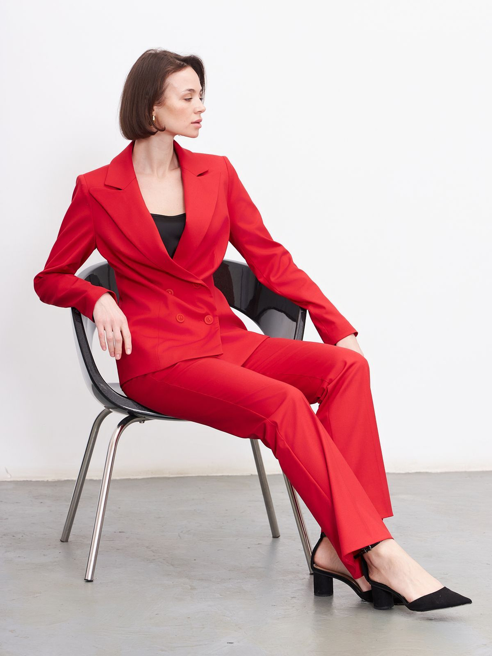 Брюки женские, Модный дом Виктории Тишиной, Тома мятные