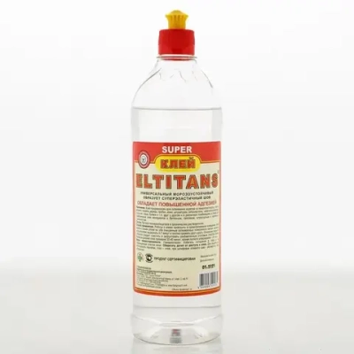 Клей монтажный универсальный EL TITANS Super, строительный морозостойкий 1000 мл