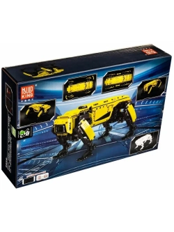 Конструктор Mould King Робот собака: желтый