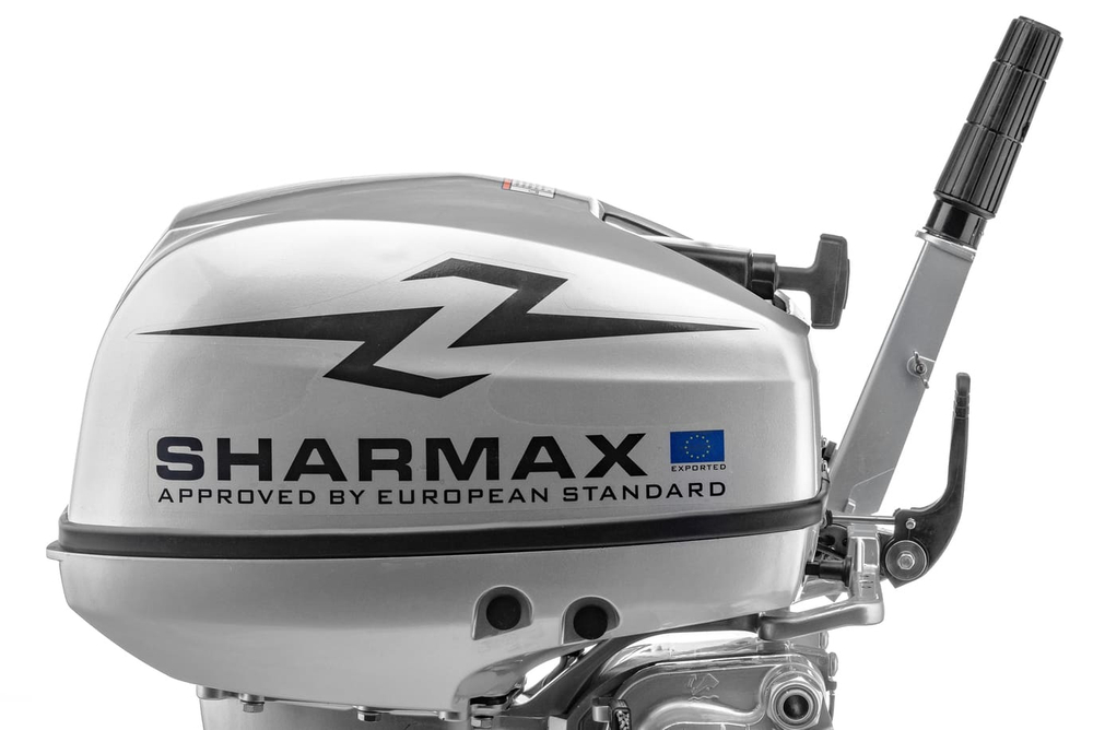 Лодка ПВХ АНДРОМЕДА 375 киль + 2х-тактный лодочный мотор SHARMAX SM9.9HS