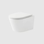 Унитаз подвесной, сиденье s/close Nofer Nantes 515x355мм 23013 белый