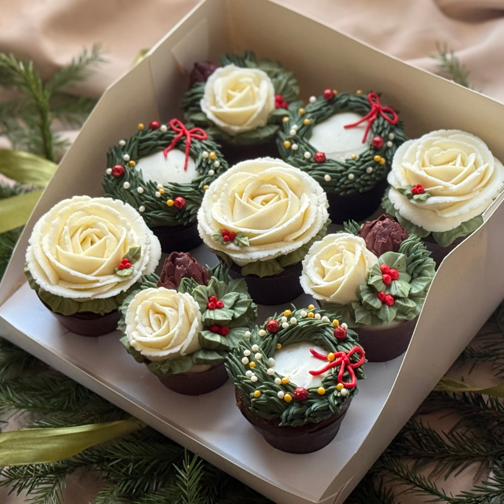 Зимняя коллекция шоколадных горшочков · набор из 9 шт