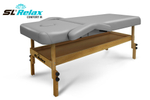 Массажный стол Relax Comfort-М серая кожа (№6)