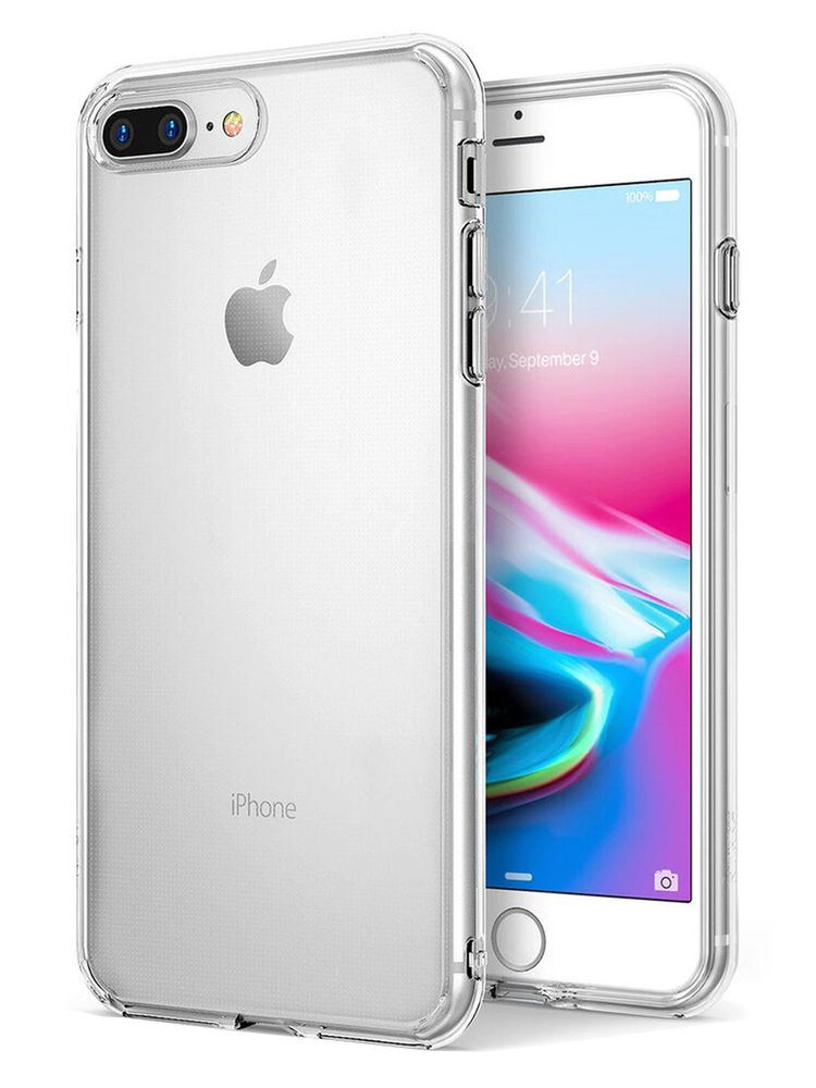 Чехол ROSCO для Apple iPhone 7 Plus;Apple iPhone 8 Plus оптом (арт. IP7P/8P-TPU-TRANSPARENT)