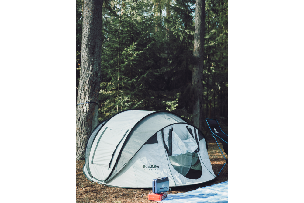 Палатка 4-местная RoadLike Family Серый
