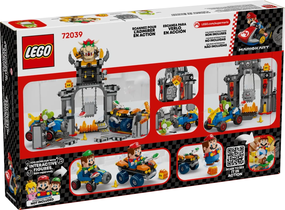Конструктор LEGO Super Mario 72039 Mario Kart Замок Боузера