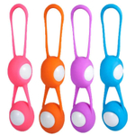 Вагинальные шарики Rosa Ball цветные