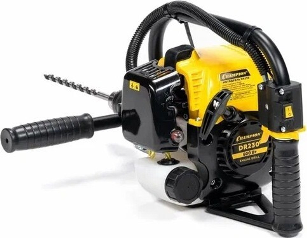 Бензобур CHAMPION DR230 с патроном