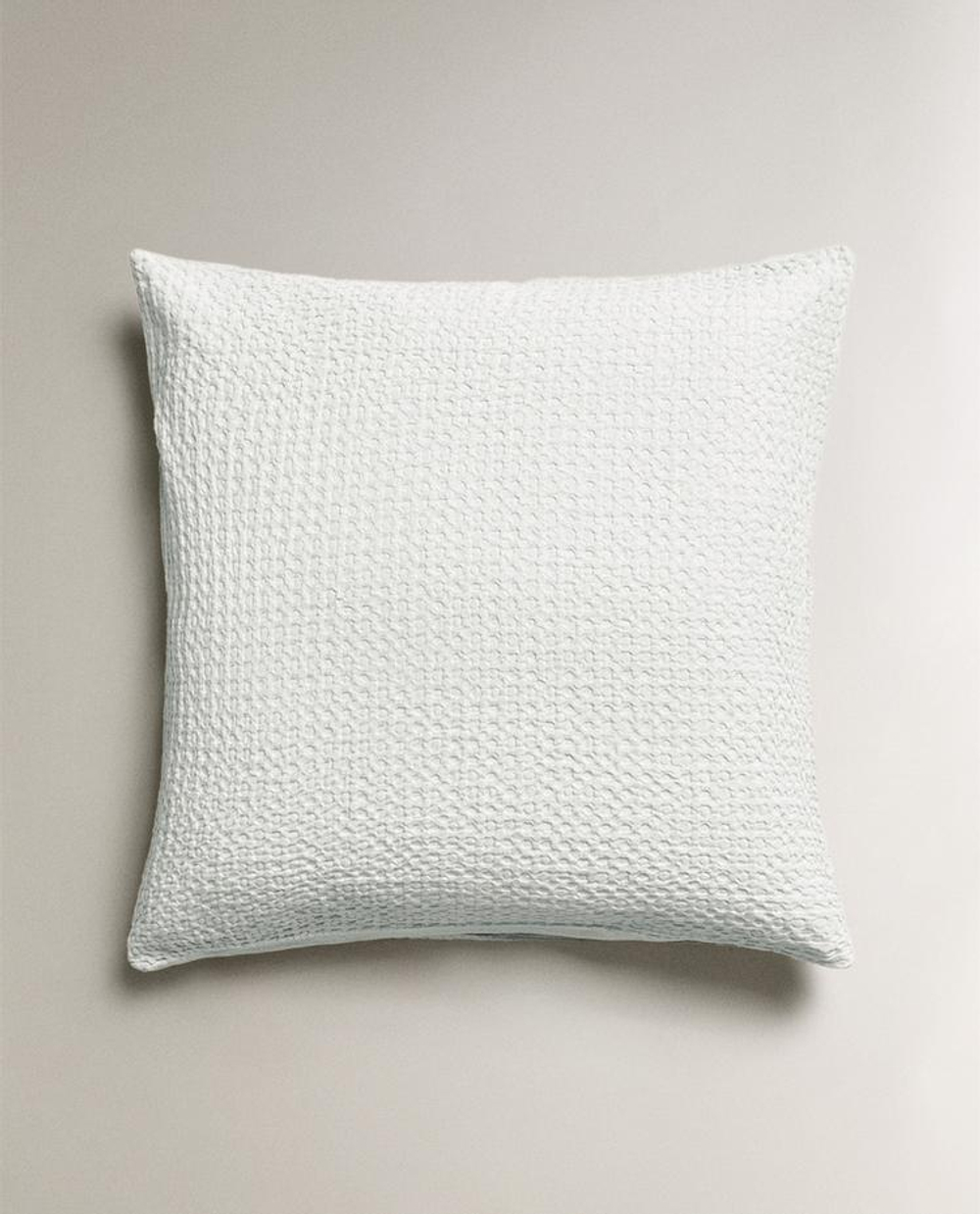 ZARA HOME ОДНОТОННАЯ НАВОЛОЧКА (200 НИТЕЙ), БЕЛЫЙ