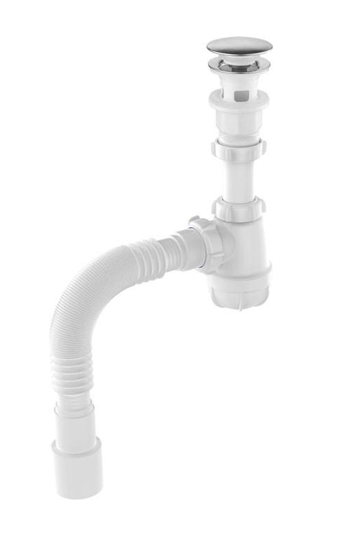 СИФОН ДЛЯ УМЫВАЛЬНИКА 1 1/4 AQUANT КЛИК-КЛАК ГТ 40Х40/50