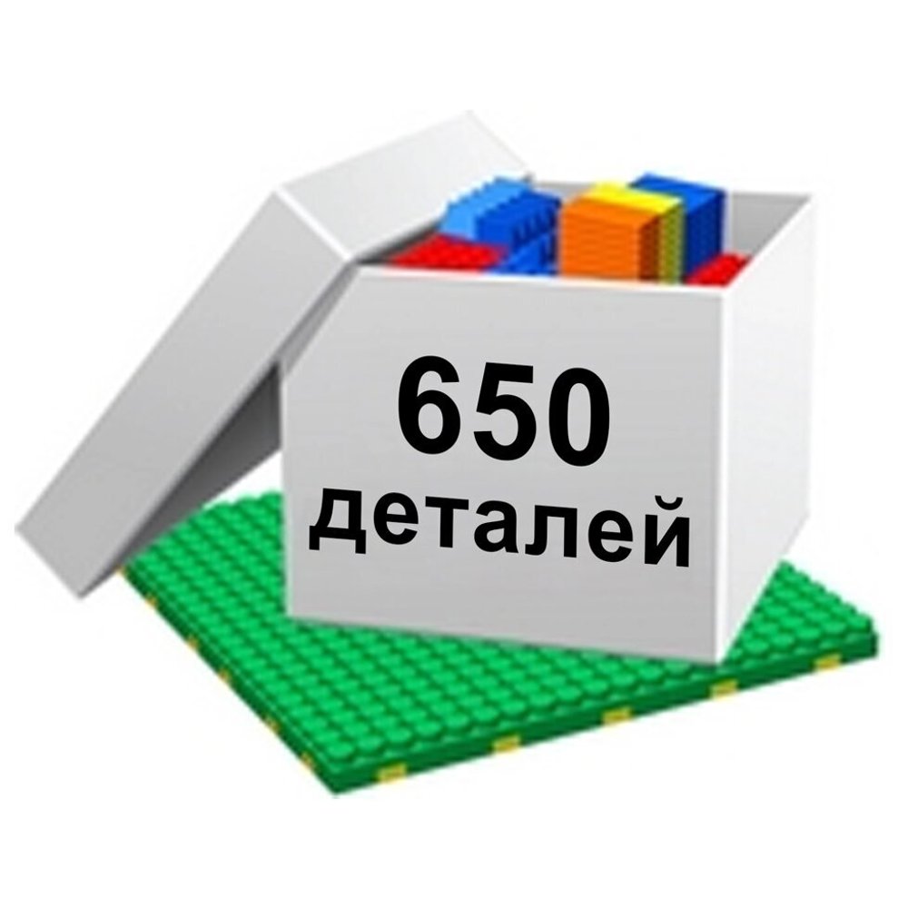 Набор GigoBloks для детского сада 7,5" от 3 лет 126x126 см