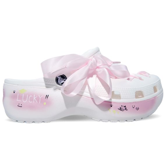 Crocs Classic Platform Clog 'Bright Pink'