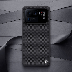 Тонкий текстурный чехол из нейлонового волокна от Nillkin для Xiaomi Mi 11 Ultra, серия Textured Case