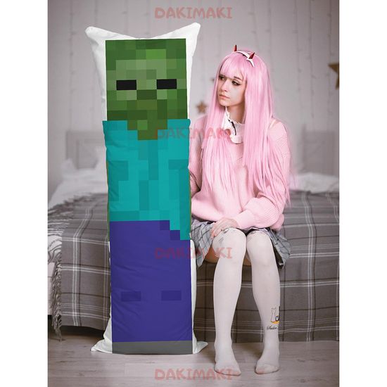 Дакимакура Зомби Майнкрафт | Minecraft арт. 1222