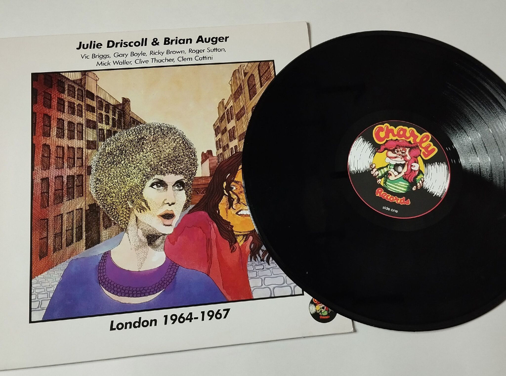 Винтажная виниловая пластинка LP Julie Driscoll and Brian Auger London 1964-1967 (Italy 2004)