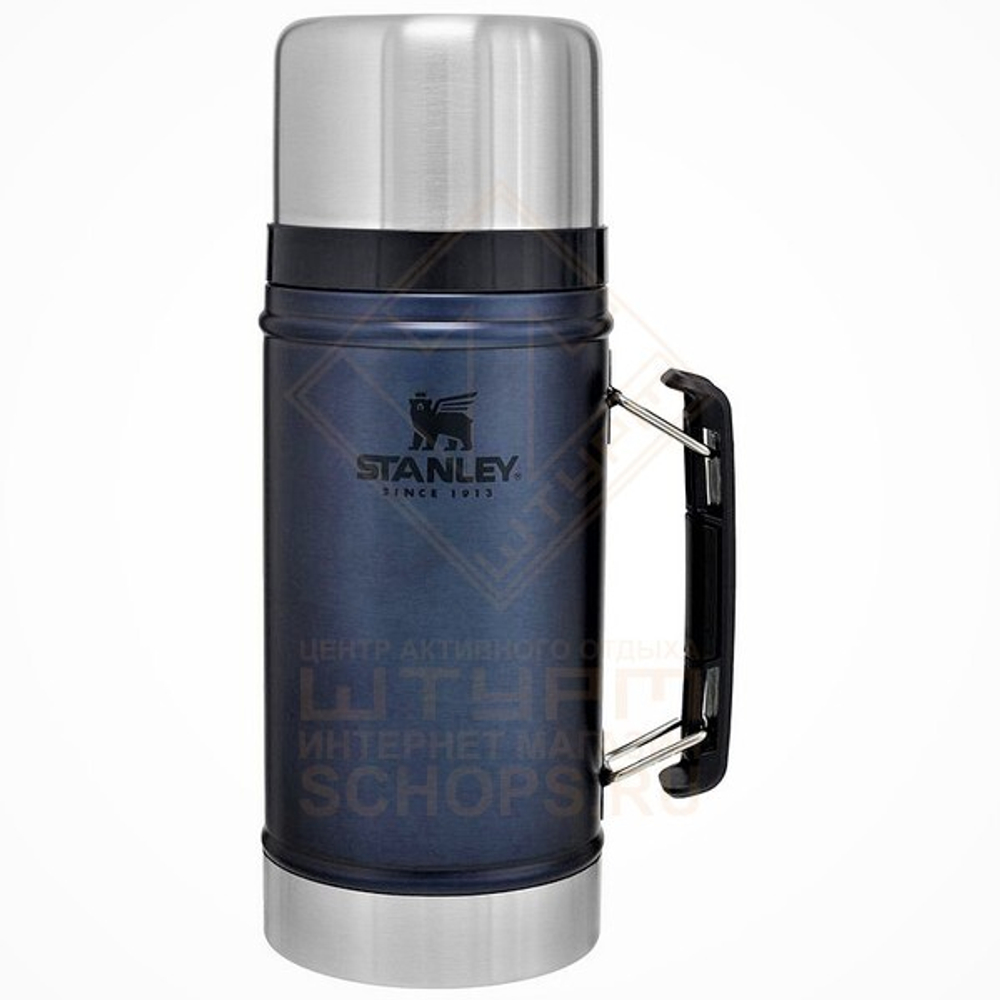 Термос Stanley Classic 0.94 л пищевой, Blue