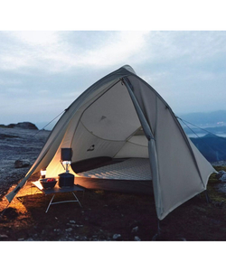 Палатка Naturehike Cloud Up Pro Si 2-местная, алюминиевый каркас, серая