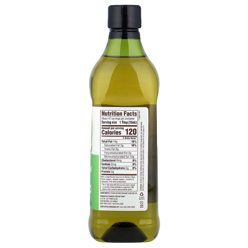 Nutiva, Органическое масло авокадо, 710 мл (24 жидк. унц.)