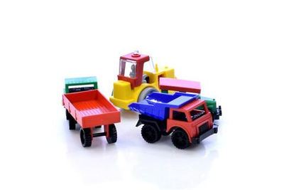 Набор Каток, самосвал, полуприцеп, Фаэтон (Форма)