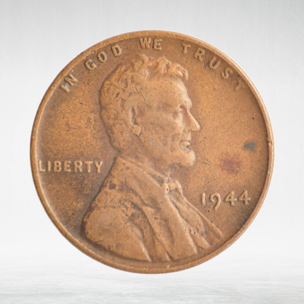 USA, 1 Cent, 1944 - Lincoln Memorial Cent, VF