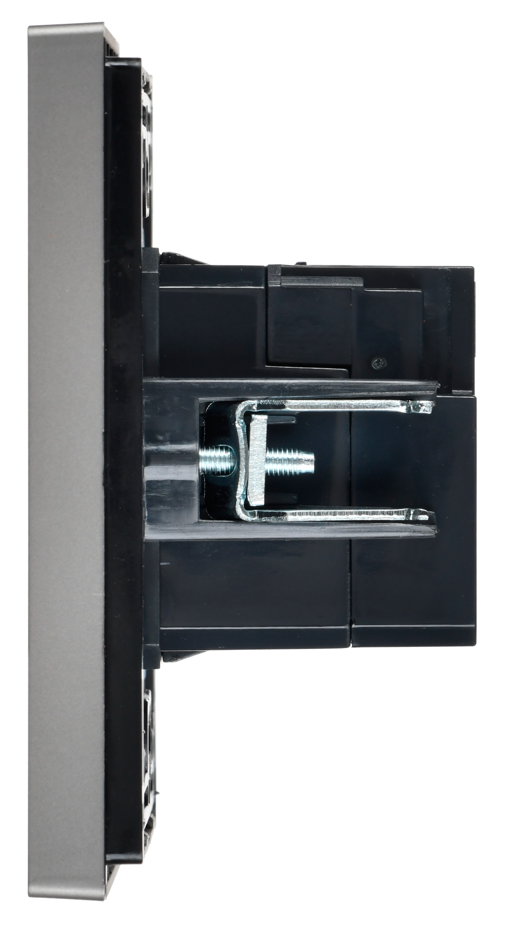 FORTE&PIANO Розетка USB A+C 3,1А FP550 сталь IEK