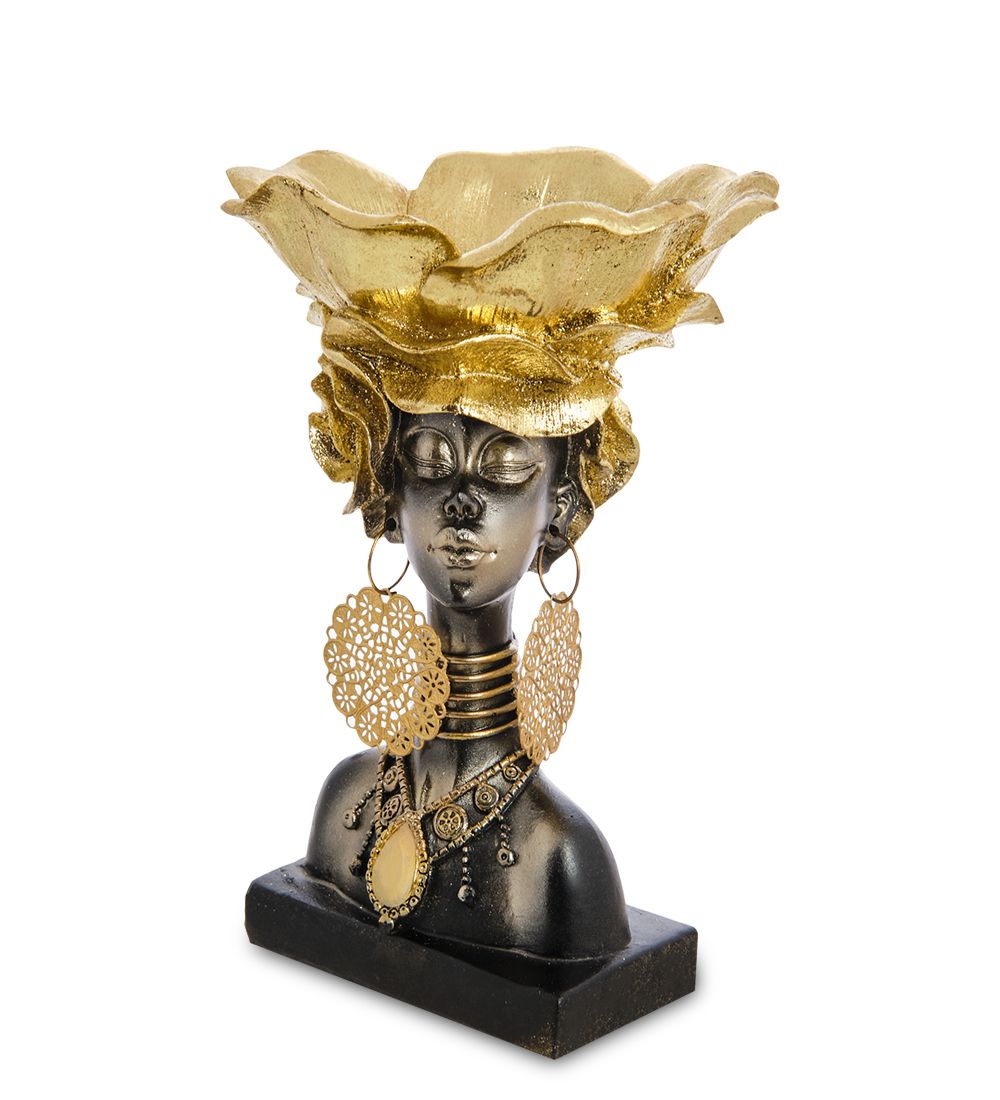 GAEM Art MN-174 Статуэтка-ваза «Африканка»