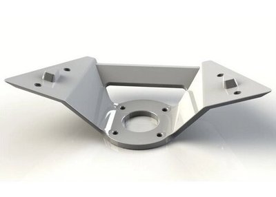 Кронштейн для стула непрозрачный усиленный, цвет зеленый