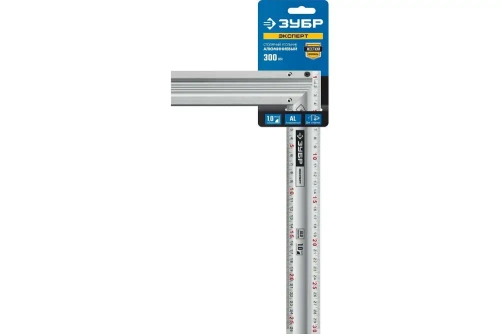 Жесткий столярный угольник ЗУБР 300 мм 34392-30