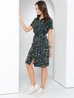 Платье-рубашка Сидни (грин) Diolche