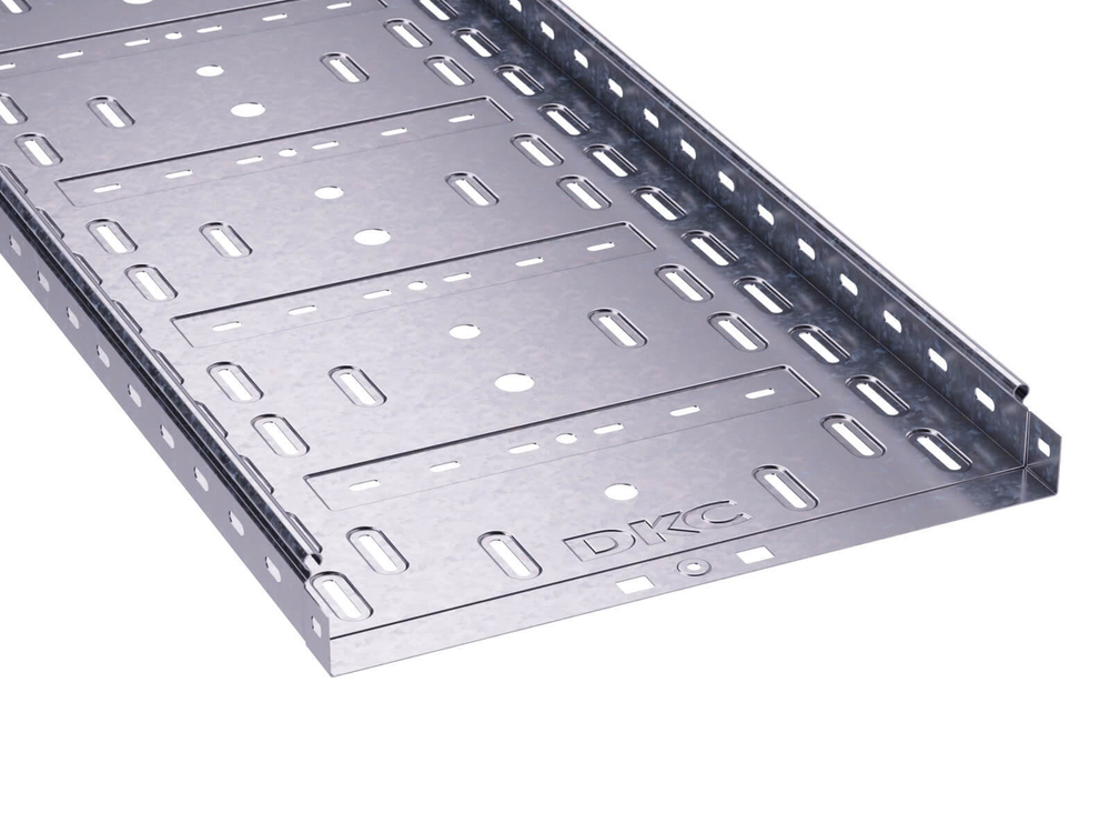 Лоток перфорированный 400х100 L3000, горячеоцинкованный