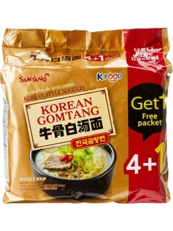 Корейская лапша Samyang Korean Gomtang , со вкусом говядины